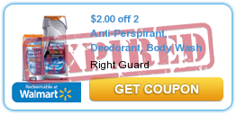$2.00 off 2 Anti-Perspirant, Deodorant, Body Wash